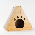 Triangle Cat Scratcher Manufacturer - Sustainable Wood Paper Scratch Board Pad