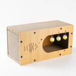 Double Layer Scratcher Supplier - Luxury Durable Nest Sustainable Wood Paper Good Price