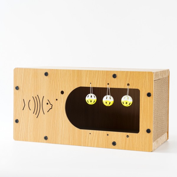 Double Layer Scratcher Supplier - Luxury Durable Nest Sustainable Wood Paper Good Price