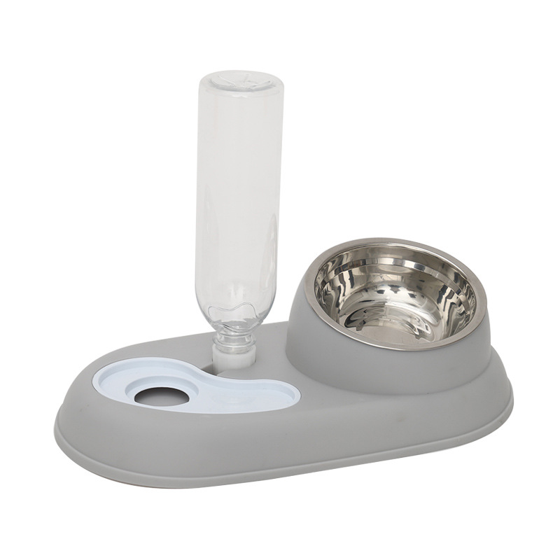 Pet Food Dispenser Factory - Automatic Cat Dog Anti-Spill Bowl Plastic Supplies