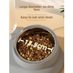 Pet Food Dispenser Factory - Automatic Cat Dog Anti-Spill Bowl Plastic Supplies