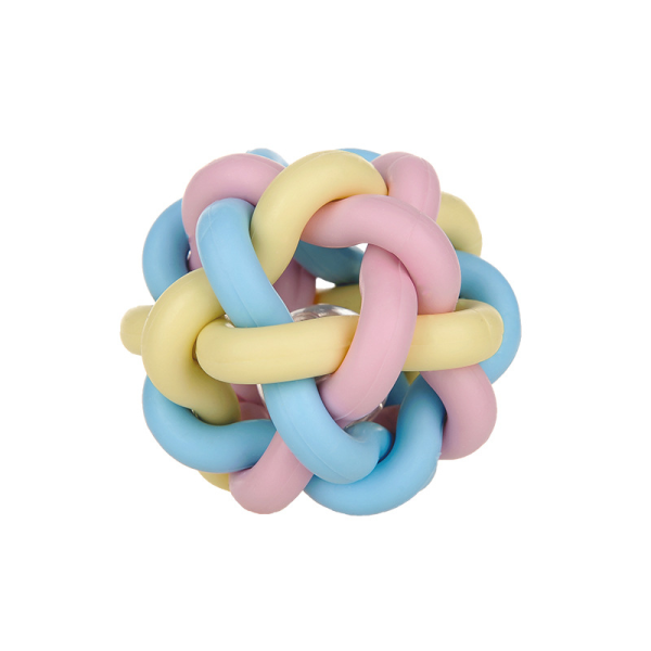 Small Dog Toy Supplier - Molar Stick Elastic Bite-Resistant Plastic Vinyl Teeth Cleaning