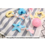 Small Dog Toy Supplier - Molar Stick Elastic Bite-Resistant Plastic Vinyl Teeth Cleaning