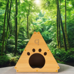 Triangle Cat Scratcher Manufacturer - Sustainable Wood Paper Scratch Board Pad