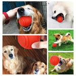 Pet Toy Supplier - Huayuan Factory Direct Sale Squeaky Rubber Ball for Dogs