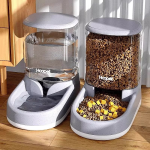 Automatic Water Dispenser Supplier - Pet Dog Cat Feeder Unplugged Plastic Bowls