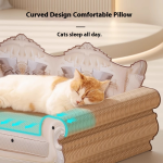 Chaise Longue Cat Bed Manufacturer - Super Large Extra-Large One-Piece Wear-Resistant Corrugated