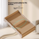 Chaise Longue Cat Bed Manufacturer - Super Large Extra-Large One-Piece Wear-Resistant Corrugated