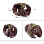 Wine Barrel Ornament Supplier - Resin Antique Craft for Fish Tank Aquarium Decoration
