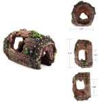 Wine Barrel Ornament Supplier - Resin Antique Craft for Fish Tank Aquarium Decoration