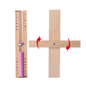 Sauna Timer Factory - Factory Wholesale 15min Wooden Rotatable Hourglass Wall Sand Timer