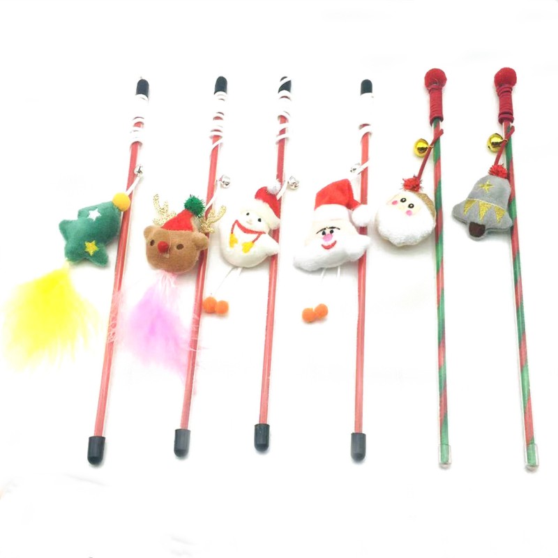 Pet Teaser Factory - Christmas Cat Toys Cute Cartoon Funny Wholesale Dog Supplies