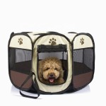 Pet Delivery Room Manufacturer - 737343cm Octagon Foldable Oxford Water Resistant Scratch