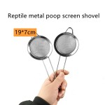 Sand Shovel Factory - Reptile Cleaning Shovel Desert Lizard Screening Feces Filtering