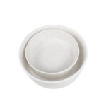Sublimation Bowl Factory - White Blank Dog Cat Bowls Coated Ceramic Pet Bowl Custom