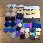 Pet ID Tag Manufacturer - Customizable Engraved Brushed Matte Stainless Steel