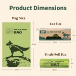 Pet Waste Bag Manufacturer - In Stock Fast Delivery 200 Bags/Big Roll Earth Friendly