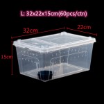 Large Reptile Box Manufacturer - 33x22x15cm Spider Scorpion Gecko Snake Horned Frog Turtle