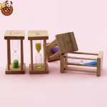 Square Timer Manufacturer - Wholesale Hot New Wooden Custom logo Mini 1/3/5min Hourglass