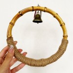 Bamboo Ring Supplier - Parrot Toy Natural Bamboo Ring Swing Wear-Resistant Bite-Resistant