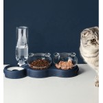 Automatic Feeder Manufacturer - Triple Dog Cat Bowls 15 Degree Tilt 360 Rotatable