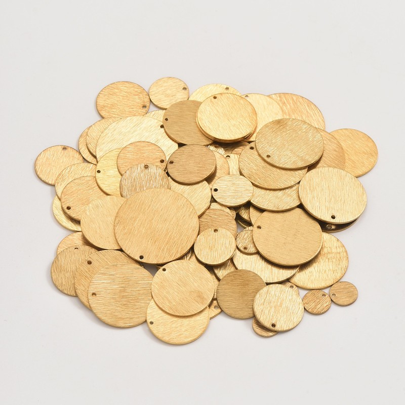Brass Pendant Manufacturer - Eco-Friendly Minimalist Single Hole Brushed Round