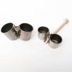 Stainless Steel Bowl Factory - for Birds Parrot Myna Standing Pole Clip Cup Feeder