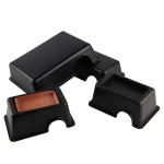 Reptile Hide Supplier - Hot Sell Black Large Size Plastic Hides and Caves