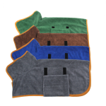 Dog Bathrobe Supplier - Super Absorbent Microfiber Fast Drying Pet Bath Towel