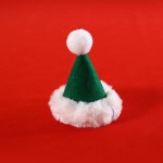 Christmas Scarf Manufacturer - Striped Scarf Hat Fashionable Adjustable Red Green Wool