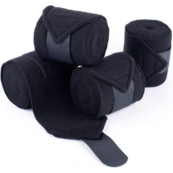 Horse Bandage Supplier - Equestrian Leg Soft Thick Fleece Set of 4 Pieces Gaiters