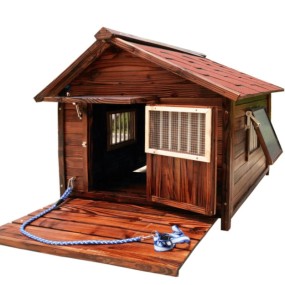 Dog House Price List Supplier - Outdoor Insulated Weatherproof Large Wood Kennel Cage