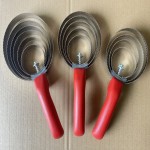 Horse Comb Supplier - 4-5-6 Circle Hair Serrated Comb for Cattle Sheep Horses Scratching