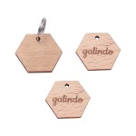 Wooden Pet Tag Supplier - Manufacturer Wholesale Blank Laser Semi-finished Can Be Marked