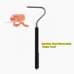 Snake Hook Factory - Stainless Steel Reptile Supplies Portable Retractable Catcher