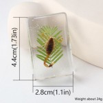 Educational Specimen Factory - Resin with Scorpion Beetle Plants Desktop Display