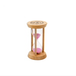 Round Timer Supplier - Wholesale Cheap Creative 1/3/5min Wood Hourglass Christmas Gadgets
