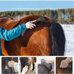 Horse Brush Factory - Bath Massage Brush 6-in-1 Hair Removal Beauty Shaving Supplies