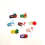 Pet Headdress Factory - Handmade New Christmas Cute Cartoon Hairpin Santa Snowman