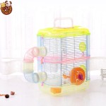 Hamster Villa Supplier - ODM Double Crystal Clear Cage Plastic Luxury Tunnel External