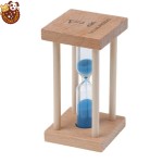 Square Timer Manufacturer - Wholesale Hot New Wooden Custom logo Mini 1/3/5min Hourglass