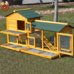 Rabbit Hutch Supplier - Unique Outdoor Wooden Poultry House Bunny Cage Backyard