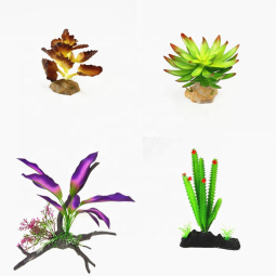 仿真植物生产厂家-爬宠繁殖箱造景透明亚克力蜘蛛盒火玫瑰蝎子