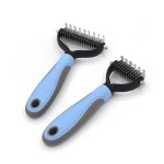 Pet Comb Supplier - Hot Sale Dematting Comb Pet Rake Deshedding Brush for Cats Dogs