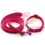 Reflective Leash Supplier - Dog Cloth Reflective Collar Set Adjustable Anti-lost for Walk
