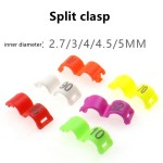 Bird Foot Ring Manufacturer - 100pcs/Bag Opening Clasp Can Be Lettered Plastic Identification