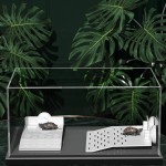 Sun Terrace Supplier - Turtle Climbing Platform Acrylic Floating Island Fish tank Accessories