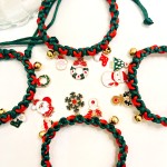 Pet Collar Bow Tie Manufacturer - New Christmas with Bell Adjustable Comfortable Cat Dog