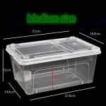 Reptile Breeding Box Manufacturer - New Design Small Medium Large Plastic Turtle Hatchling