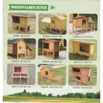 Rabbit Hutch Manufacturer - Price List for Wooden Rabbit Cages Bunny Pet House